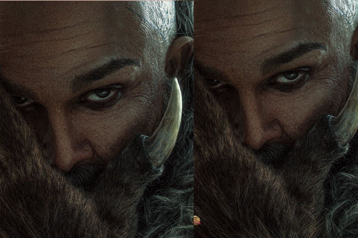 Allu Arjun Raaka first look poster analysis intense avatar