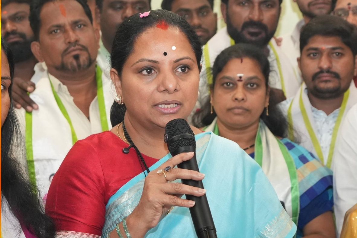 kavitha tweet on tejasvi surya telangana issue controversy