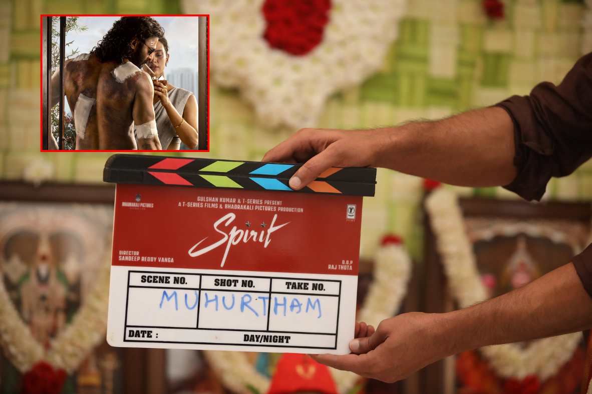 Spirit movie set fire accident Prabhas not present shooting location update