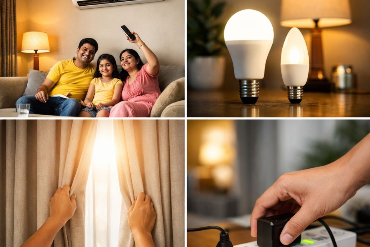 how to reduce electricity bill in summer at home